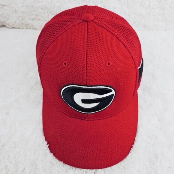 University of Georgia Bulldogs Top of The World Baseball Cap Dawgs Mascot Logo - Picture 7 of 12